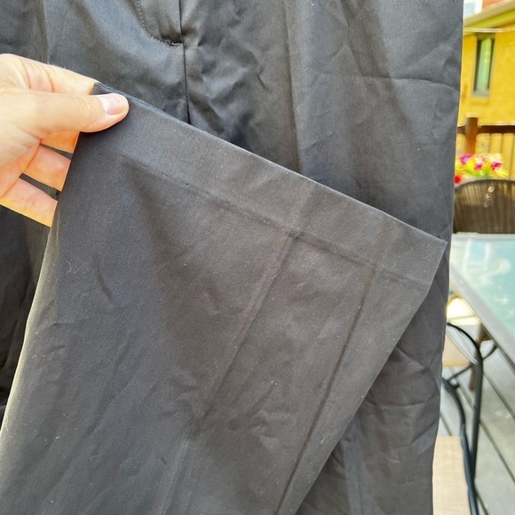 Talbots | NWT | High Rise | Pleated | Trouser | Pant | Wide Leg | Black | Size 6 - Picture 6 of 8